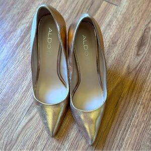 Aldo Gold Henrietta Heels